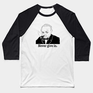 WINSTON CHURCHILL FAN ART Baseball T-Shirt